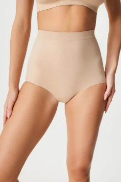 2PACK Majtki klasyczne Flexi z wysokim stanem bezszwowe
