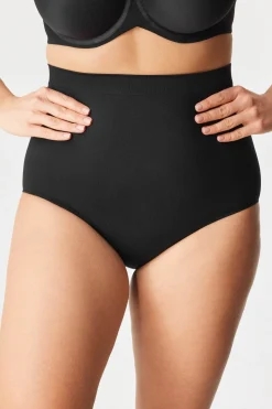 2PACK Majtki klasyczne Flexi z wysokim stanem bezszwowe