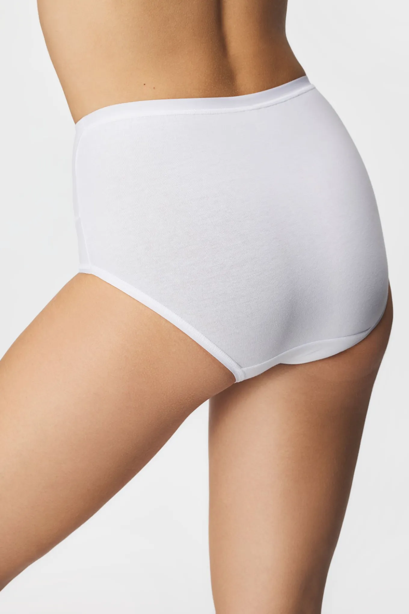 2PACK Majtki klasyczne Hannah z wysokim stanem