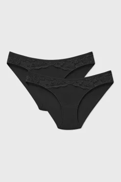 2PACK Majtki klasyczne Lucy