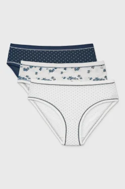 3 PACK Majtki klasyczne Paola