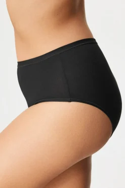 2PACK Majtki klasyczne Pure z podwyższonym stanem bawełniane