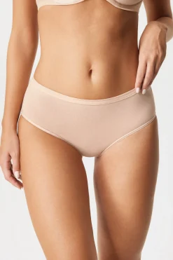 3PACK Majtki klasyczne Pure z podwyższonym stanem bawełniane