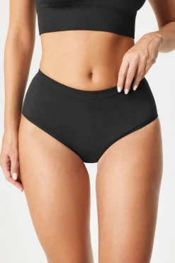 2PACK Majtki klasyczne RIB z podwyższonym stanem