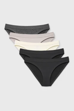 5PACK Majtki klasyczne Rosanne