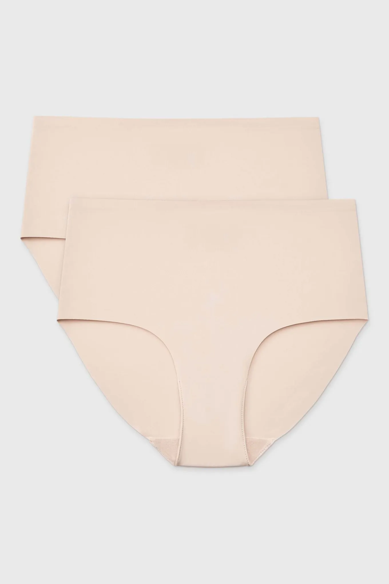 2PACK Majtki klasyczne Simple z podwyższonym stanem