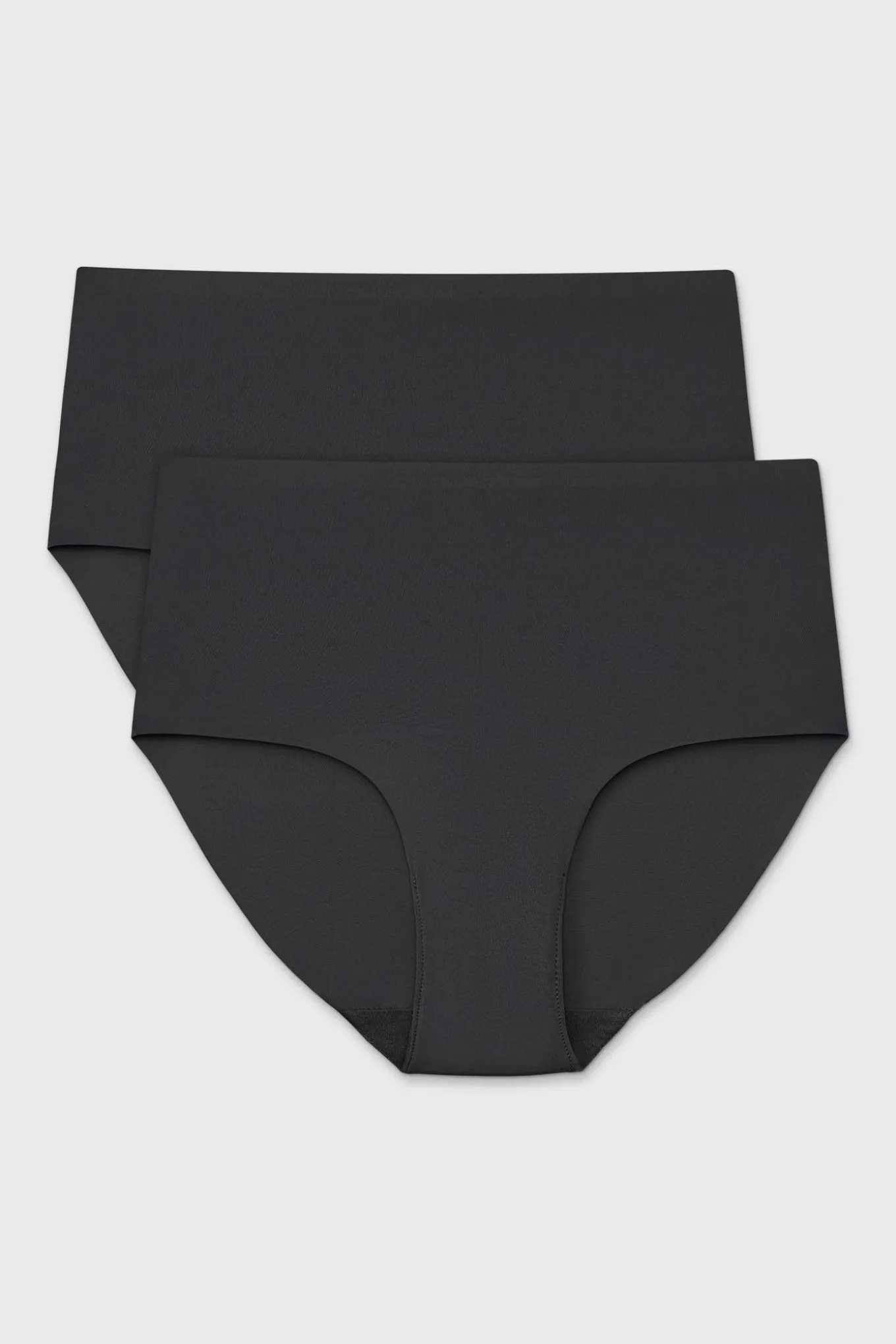 2PACK Majtki klasyczne Simple z podwyższonym stanem