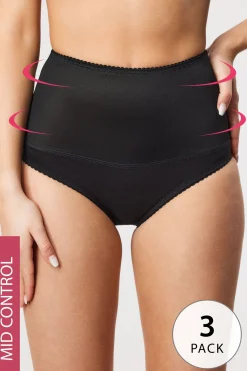 3PACK Majtki wyszczuplające Iga