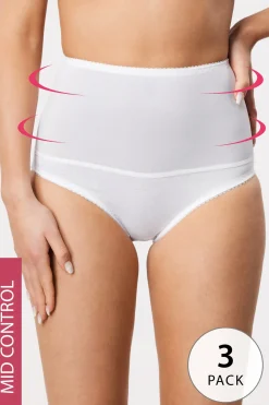 3PACK Majtki wyszczuplające Iga