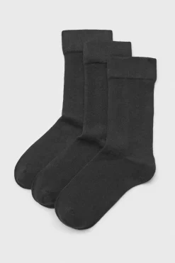 3PACK Męskie skarpetki bambusowe MEN-A Bert wysokie