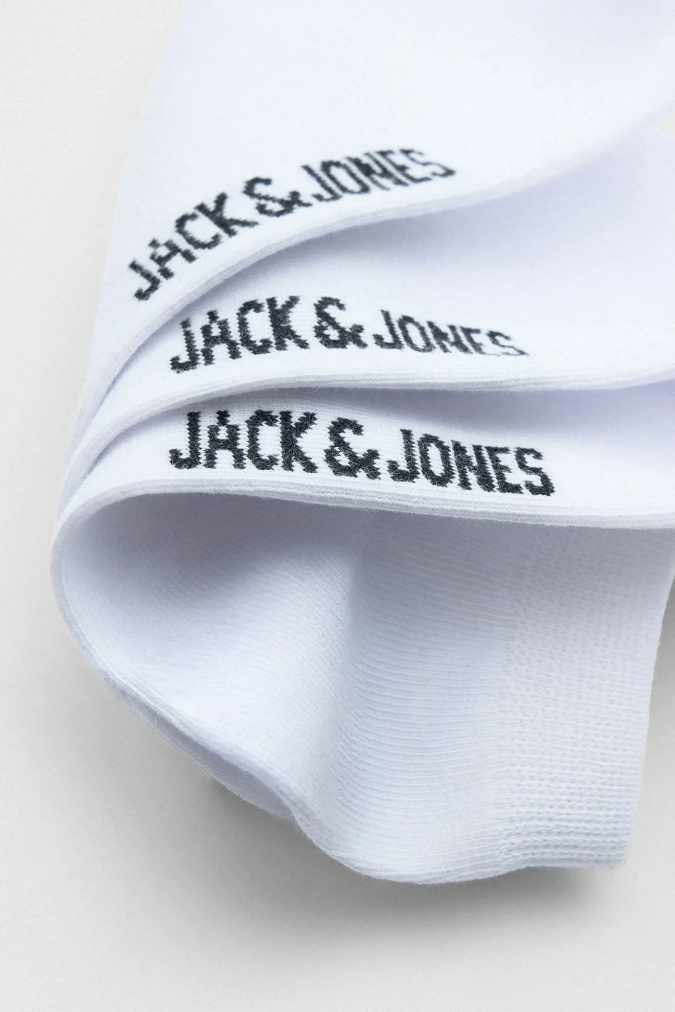 3PACK Męskie skarpetki bawełniane JACK AND JONES JACLouis do kostek