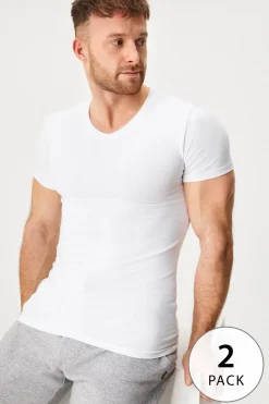 2PACK Męski T-shirt bawełniany MEN-A Oscar II