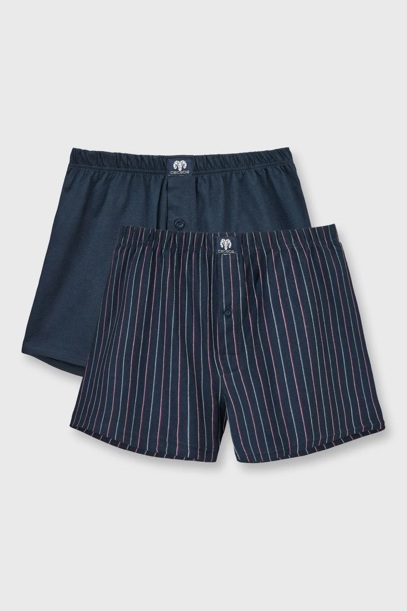 2 PACK niebieskich szortów Ibris III