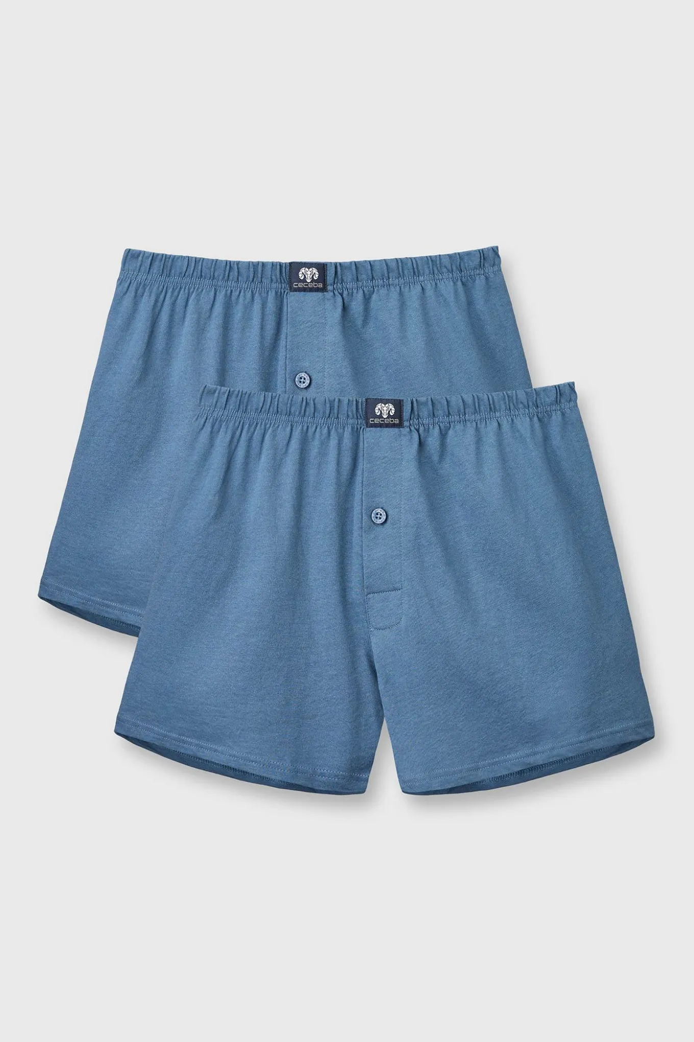 2 PACK niebieskich szortów Zeke
