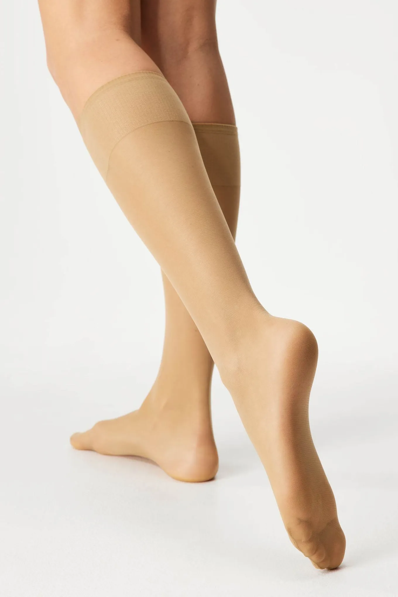 2PACK Nylonowe podkolanówki Marea 40 DEN