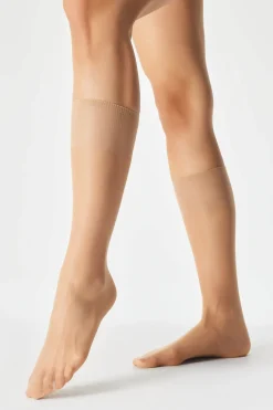 2PACK Nylonowe podkolanówki Marea 20 DEN