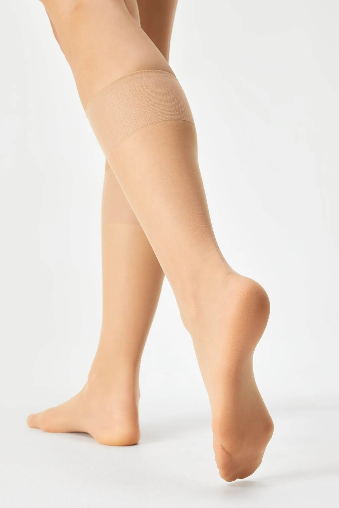 2PACK Nylonowe podkolanówki Marea 20 DEN
