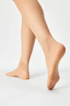 2PACK Nylonowe skarpetki Easy krótkie 15 DEN