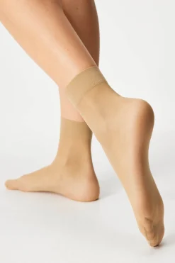 2PACK Nylonowe skarpetki Easy krótkie 15 DEN