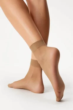 2PACK Nylonowe skarpetki Easy krótkie 15 DEN