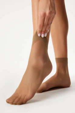 2PACK Nylonowe skarpetki Easy krótkie 15 DEN