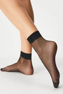 2PACK Nylonowe skarpetki Easy krótkie 15 DEN