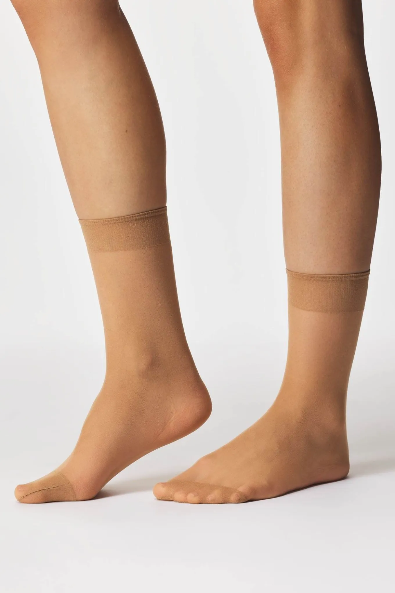 5PACK Nylonowe skarpetki Nylon wysokie 20 DEN