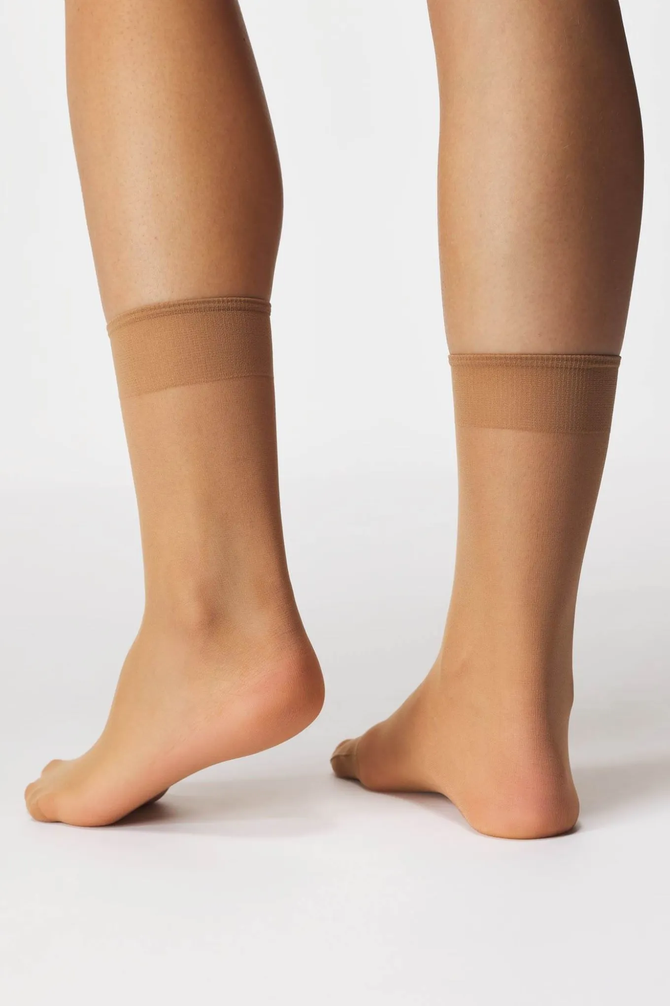 5PACK Nylonowe skarpetki Nylon wysokie 20 DEN
