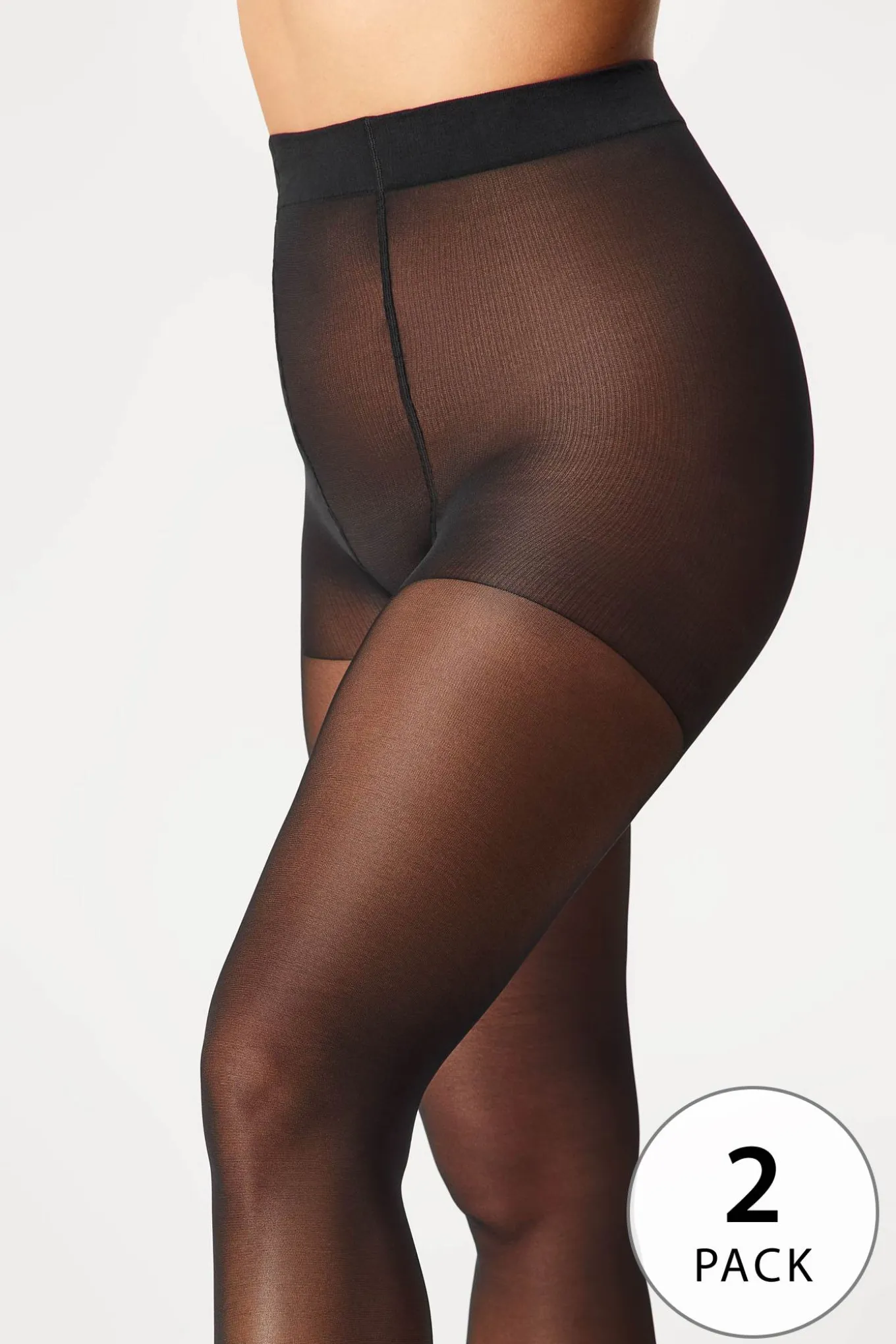 2PACK Rajstopy Molly Plus Size 40 DEN