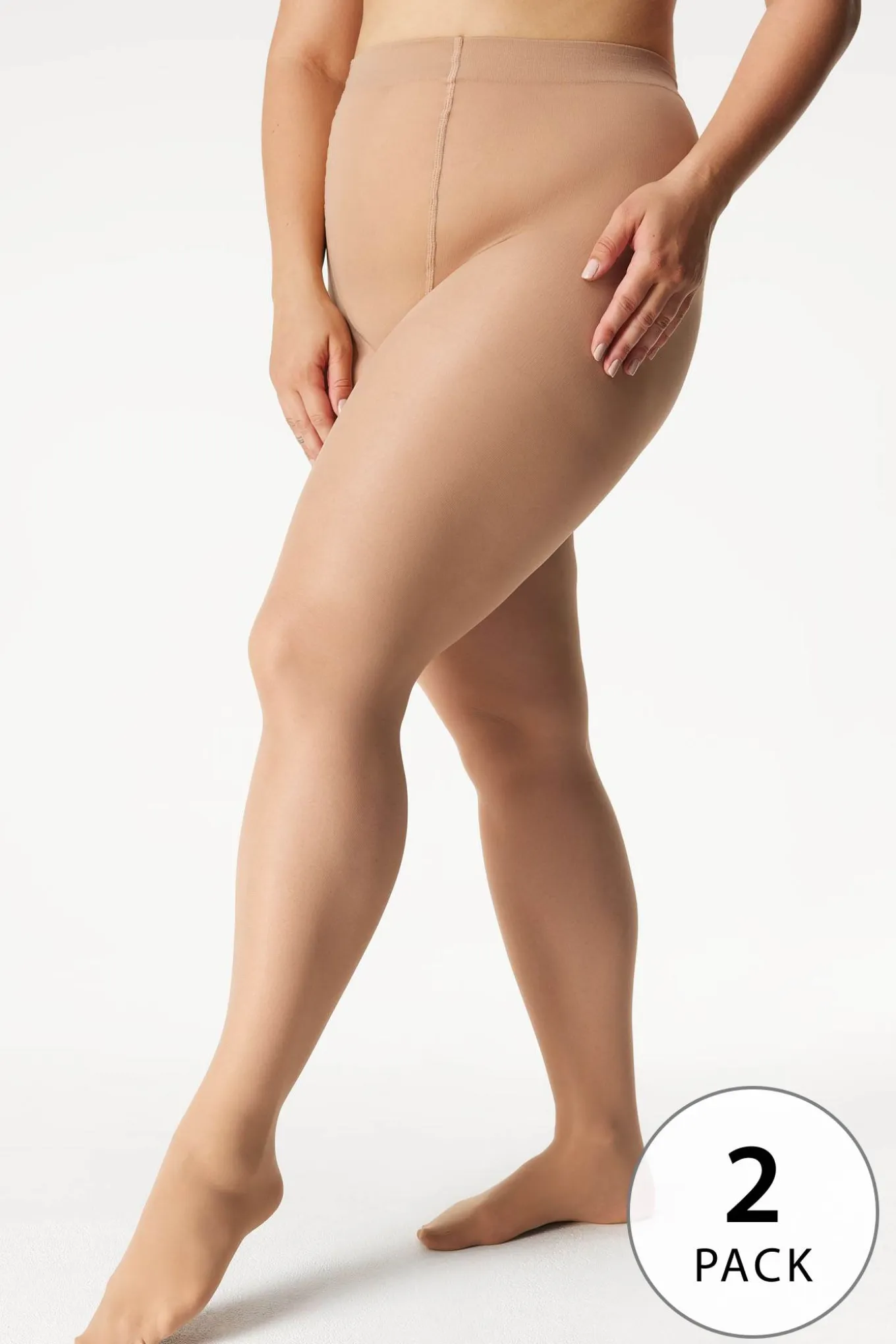 2PACK Rajstopy Molly Plus Size 40 DEN