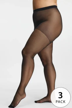 3PACK Rajstopy Plus Size Basic Matt 20 DEN