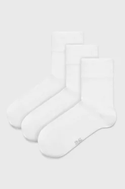 3PACK Skarpetki bambusowe Ekom krótkie