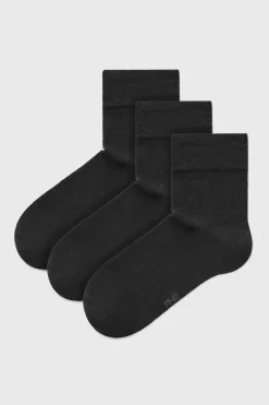3PACK Skarpetki bambusowe Ekom krótkie