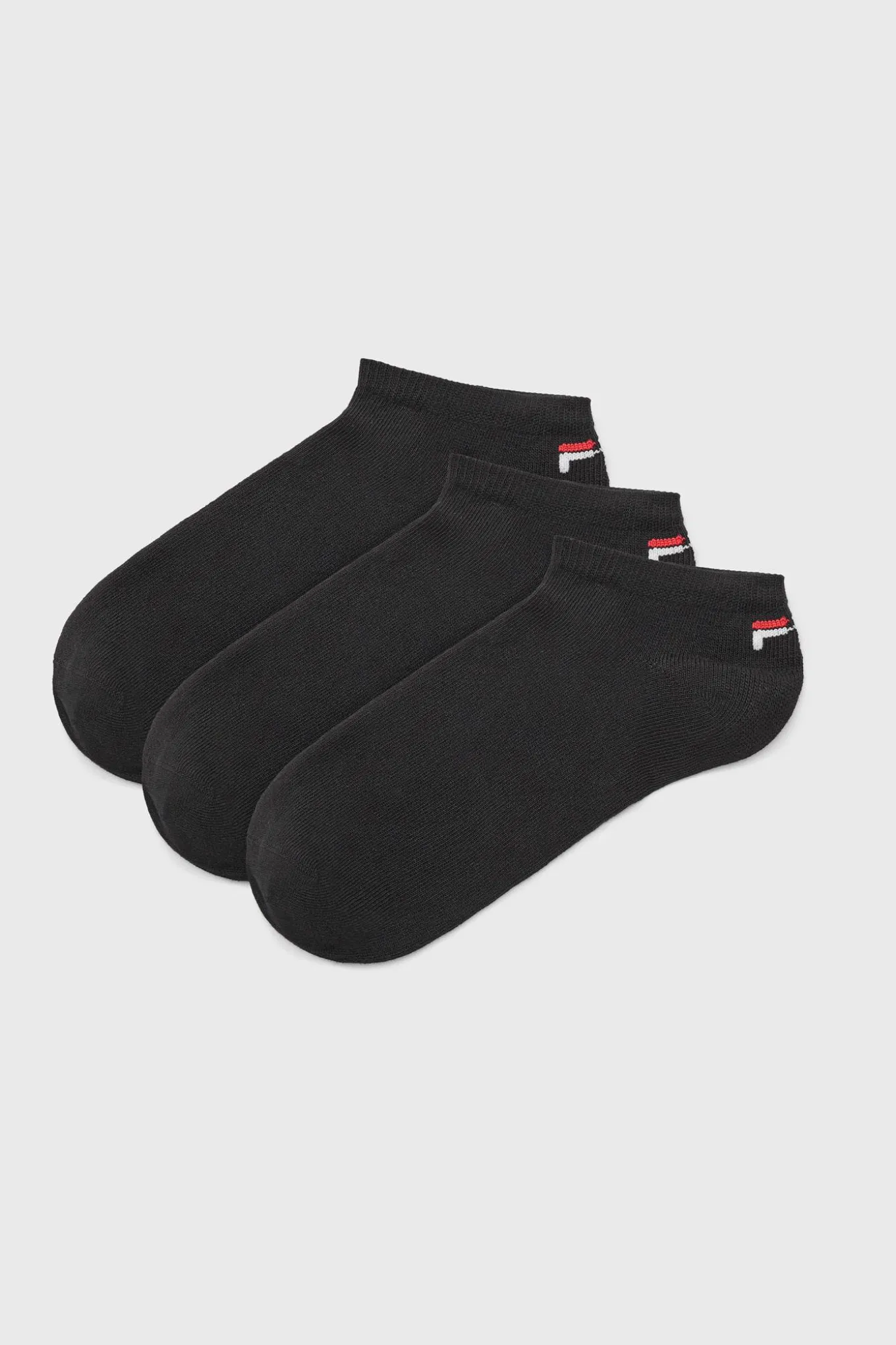 3PACK Skarpetki bawełniane FILA Invisible do kostek