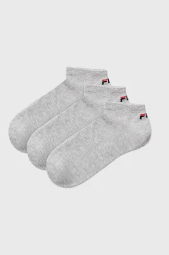 3PACK Skarpetki bawełniane FILA Invisible do kostek