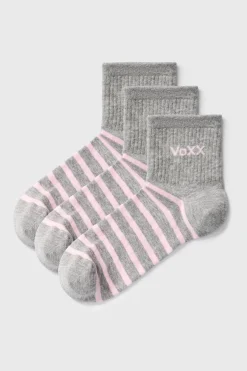 3PACK Skarpetki damskie Boxana do kostek