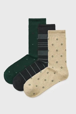 3PACK Skarpetki Finnegann wysokie
