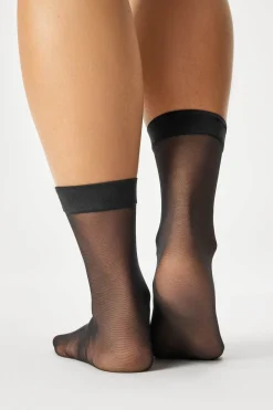 2 PACK Skarpetki nylonowe Plus Size wysokie 20 DEN