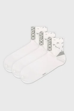 3PACK Skarpetki sportowe Codex krótkie