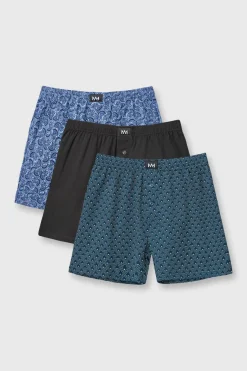 3PACK Szorty bawełniane MEN-A I
