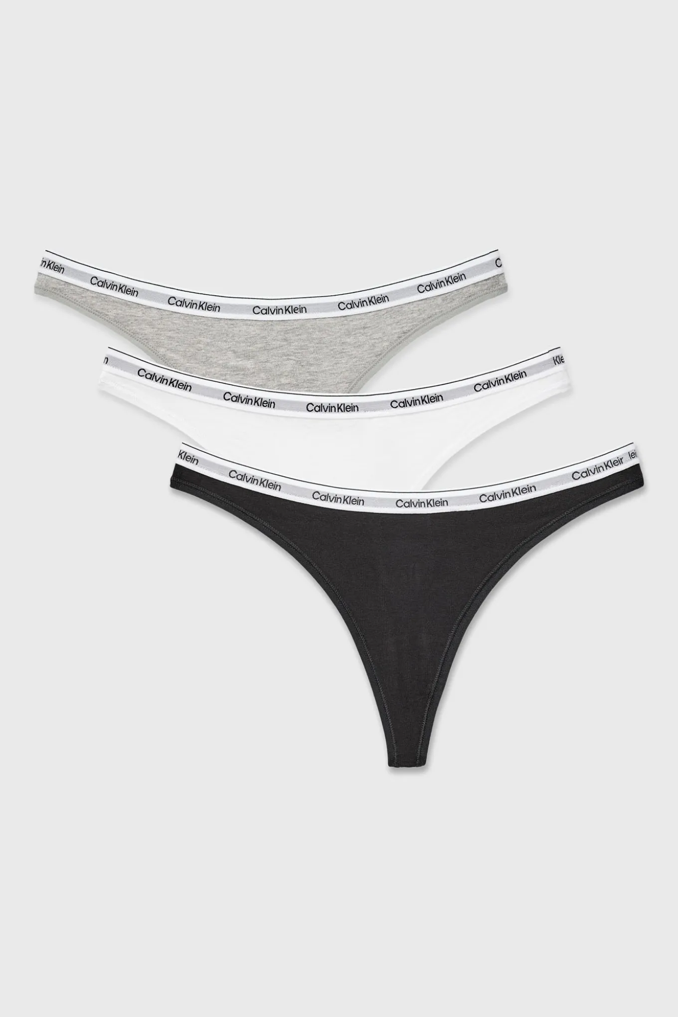 3PACK Tanga Calvin Klein