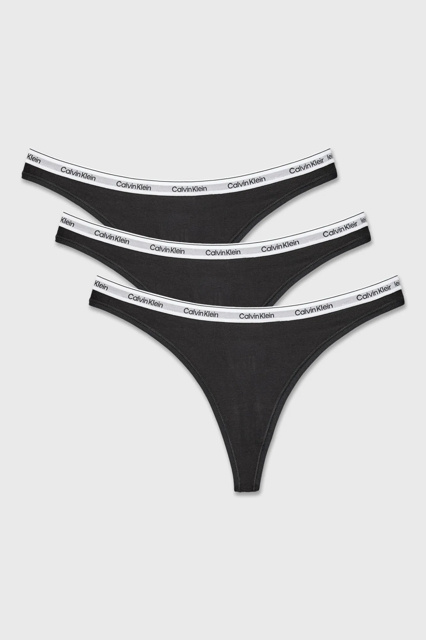 3PACK Tanga Calvin Klein