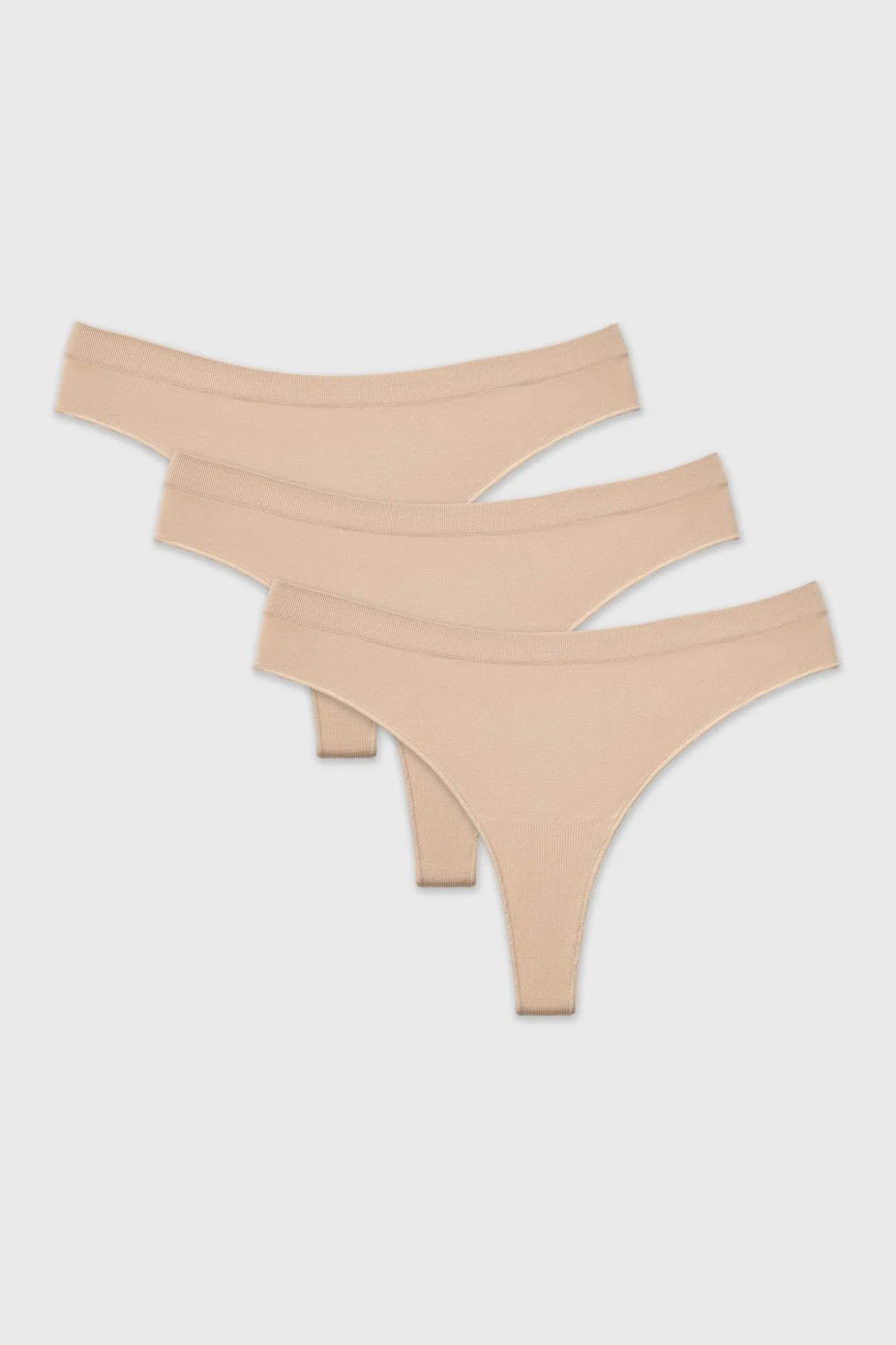 3PACK Tanga Flexi bezszwowe