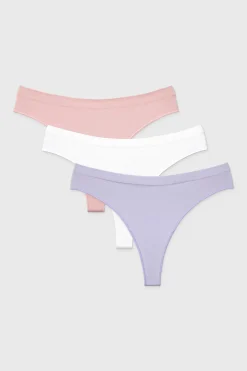 3PACK Tanga Flexi bezszwowe