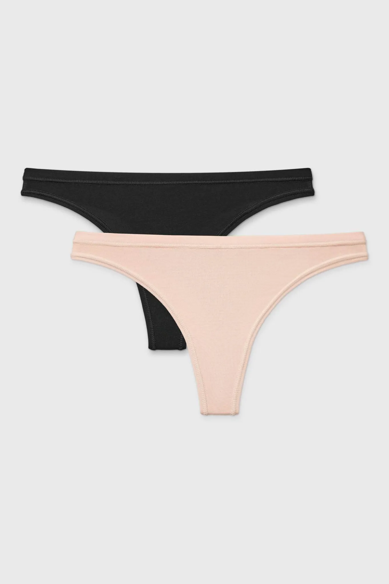 2PACK Tanga Pure bawełniane