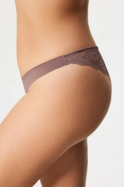 2PACK Tanga Simple Lace
