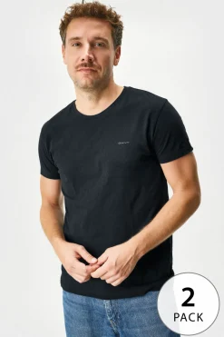 2PACK T-shirt bawełniany GANT Cade