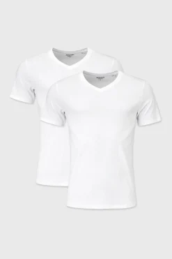 2 PACK T-shirt bawełniany JACK AND JONES JacBasic Crew II