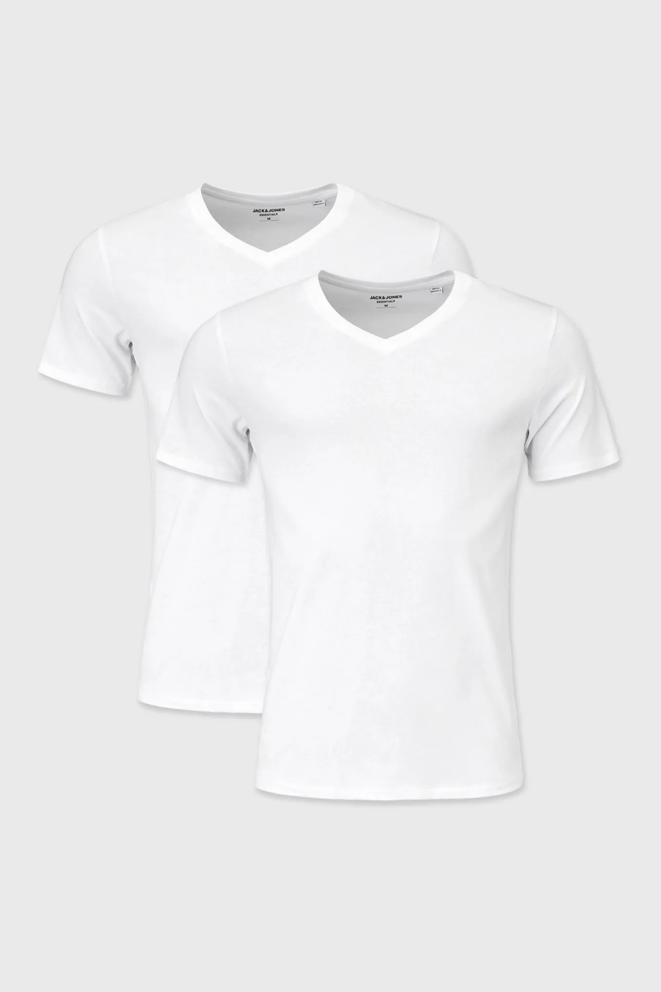 2 PACK T-shirt bawełniany JACK AND JONES JacBasic Crew II