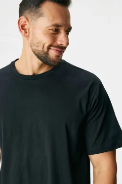 Piżama bawełniana JACK AND JONES JACLuca długa